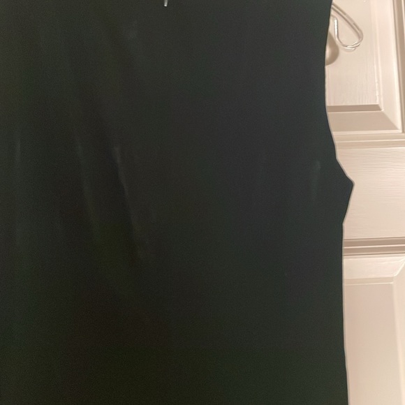 Liz Calborne  Black Velvet sleeveless Gown - Picture 3 of 5